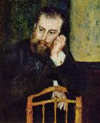 Alfred Sisley Portrait d Alfred Sisley oil